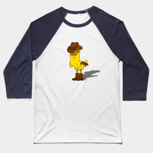 Cowboy Duck Baseball T-Shirt